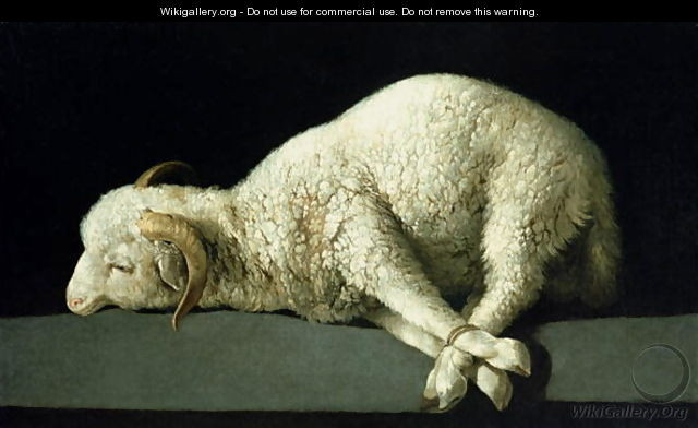 b2ap3_large_Zurbaran_Agnus-Dei-c.1635-40